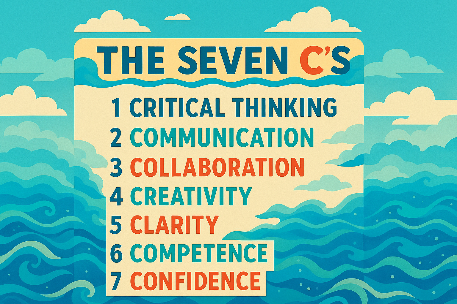 The Seven C’s: Sweet Dreams Are Made of These